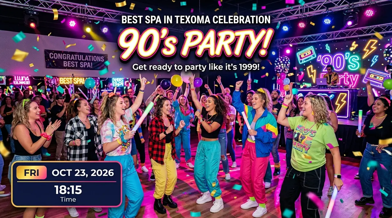 Best Spa in Texoma Celebration - 90's Party!
