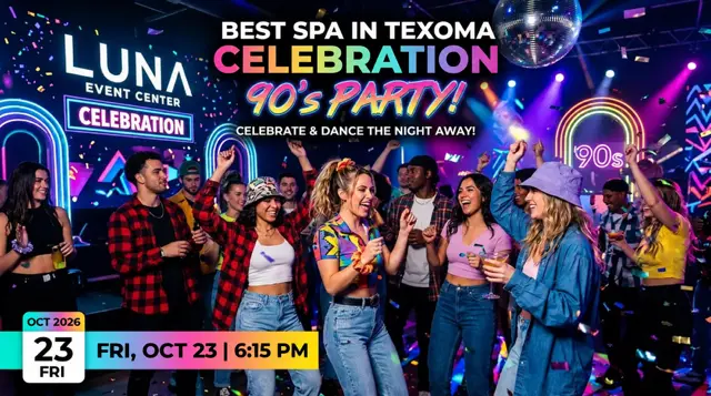 RSVP REQUIRED! Best Spa in Texoma / One Year Anniversary Celebration - 90's Party!